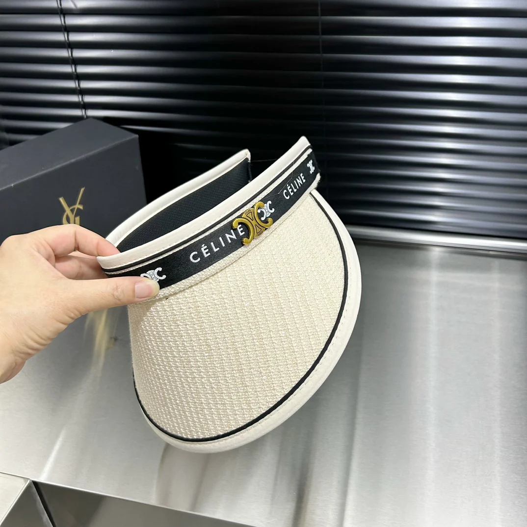 Новая летняя шляпа Celine с блестками 2024 года