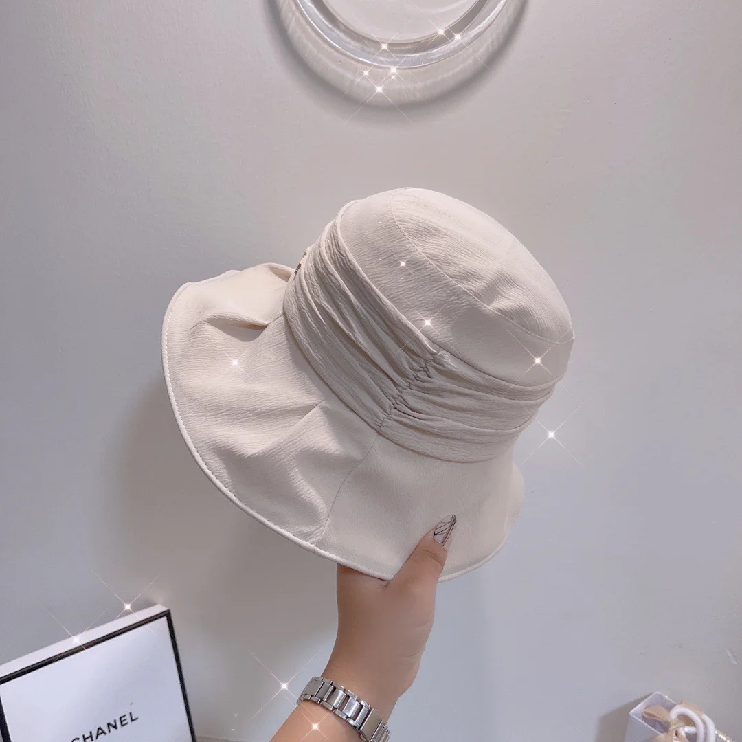 Chanel - Складная солнцезащитная шляпа - 1