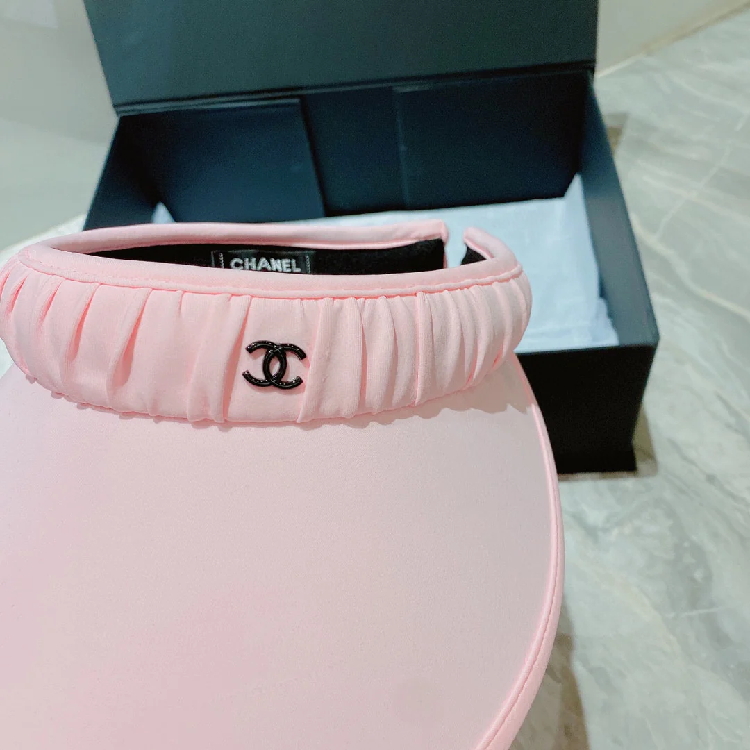 Солнцезащитная шляпа Chanel - Парик с открытым верхом - 5