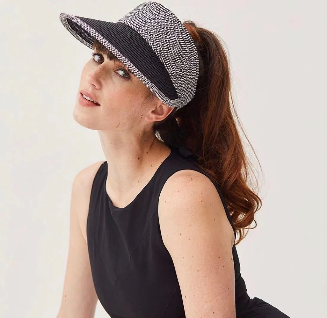 Prada - Солнцезащитная шляпа с цветовыми блоками