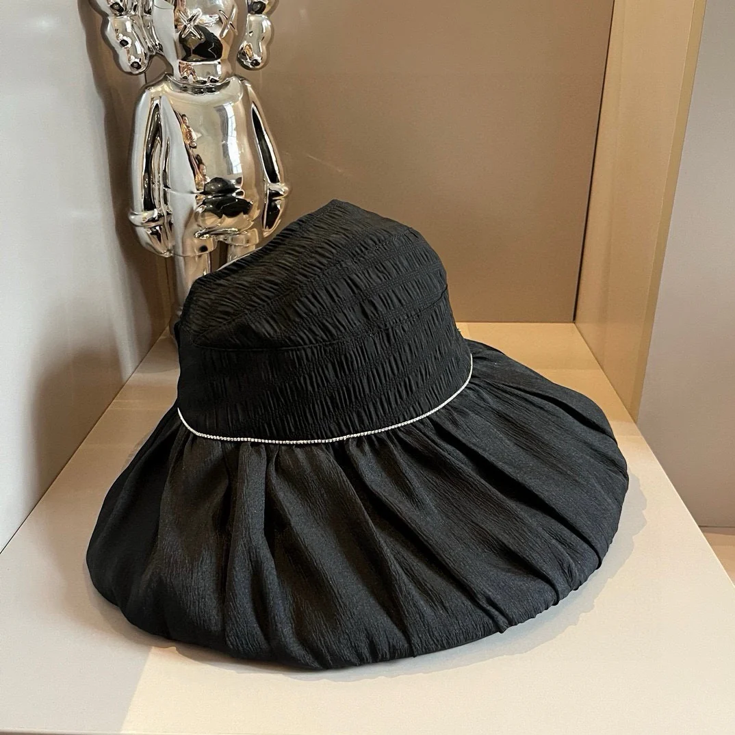 Miu Miu - Новая элегантная рыбацкая шляпа 2024 года - Черная