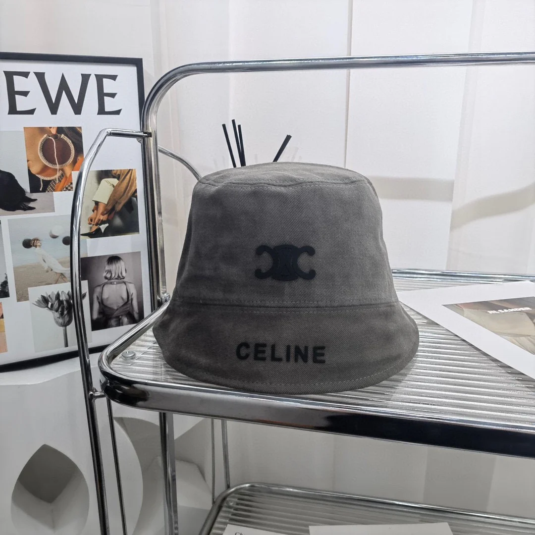 Рыбацкая шляпа из хлопка Celine