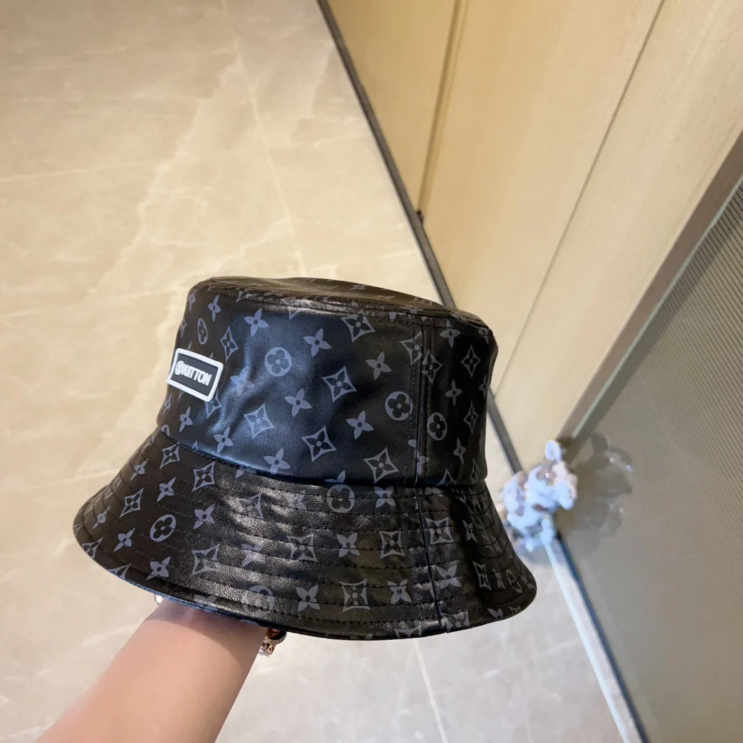 LV - Новейшая кожаная рыбацкая шляпа 2023 года