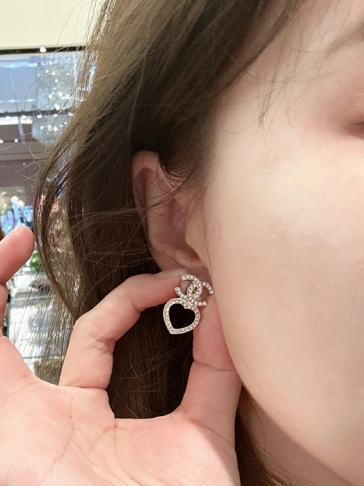 Серьги Chanel 769