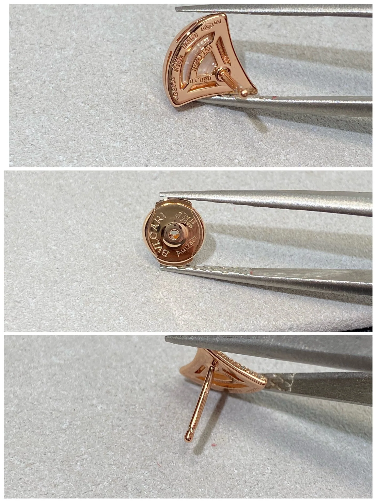 Серьги Bvlgari 039