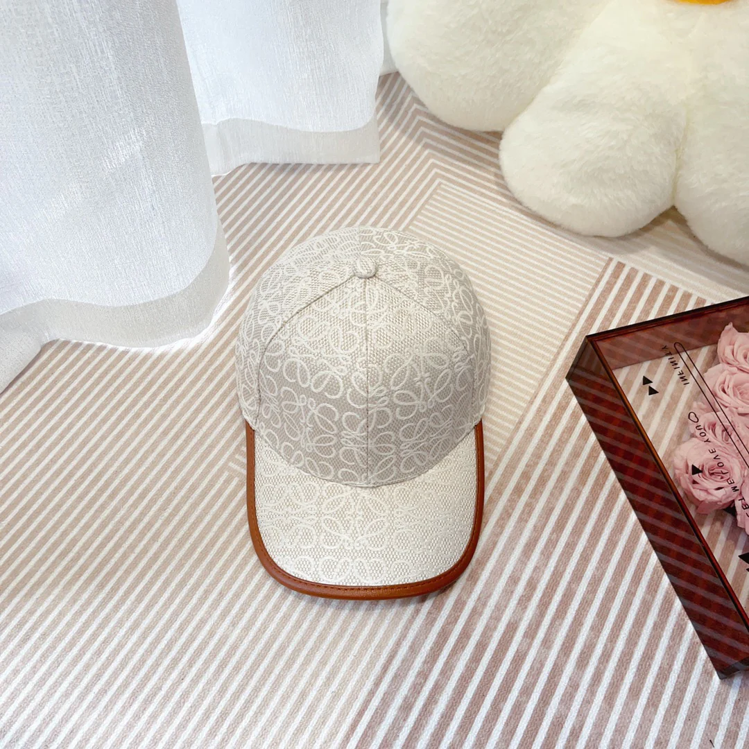 Lolway - бейсболка из канваса с монограммой - белая