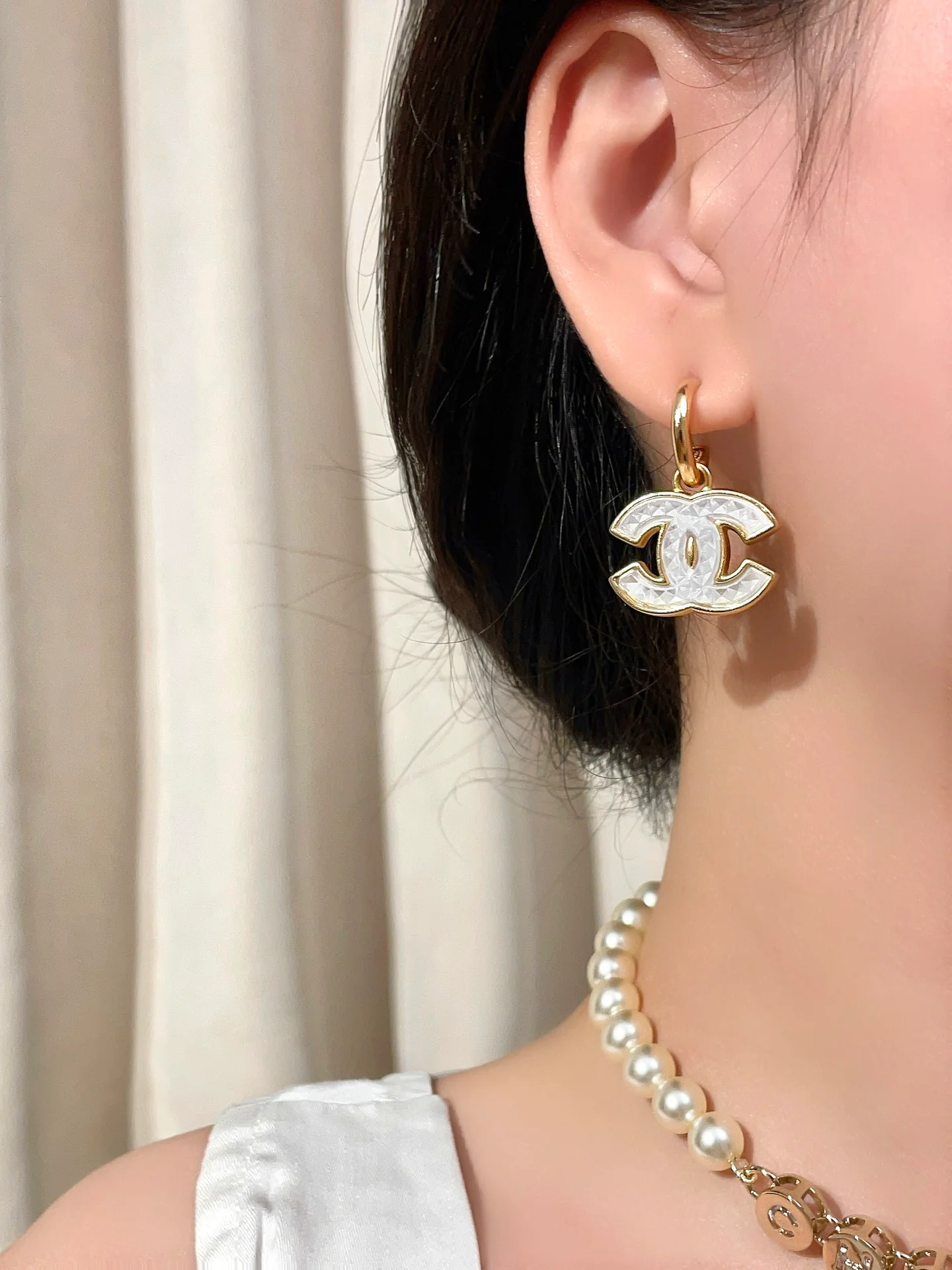 Серьги Chanel 958