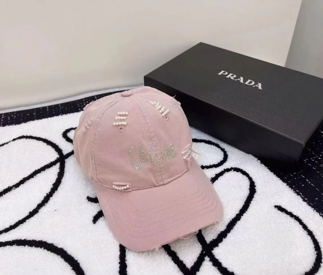 Celine - Новая прочная бейсболка с перламутровым принтом