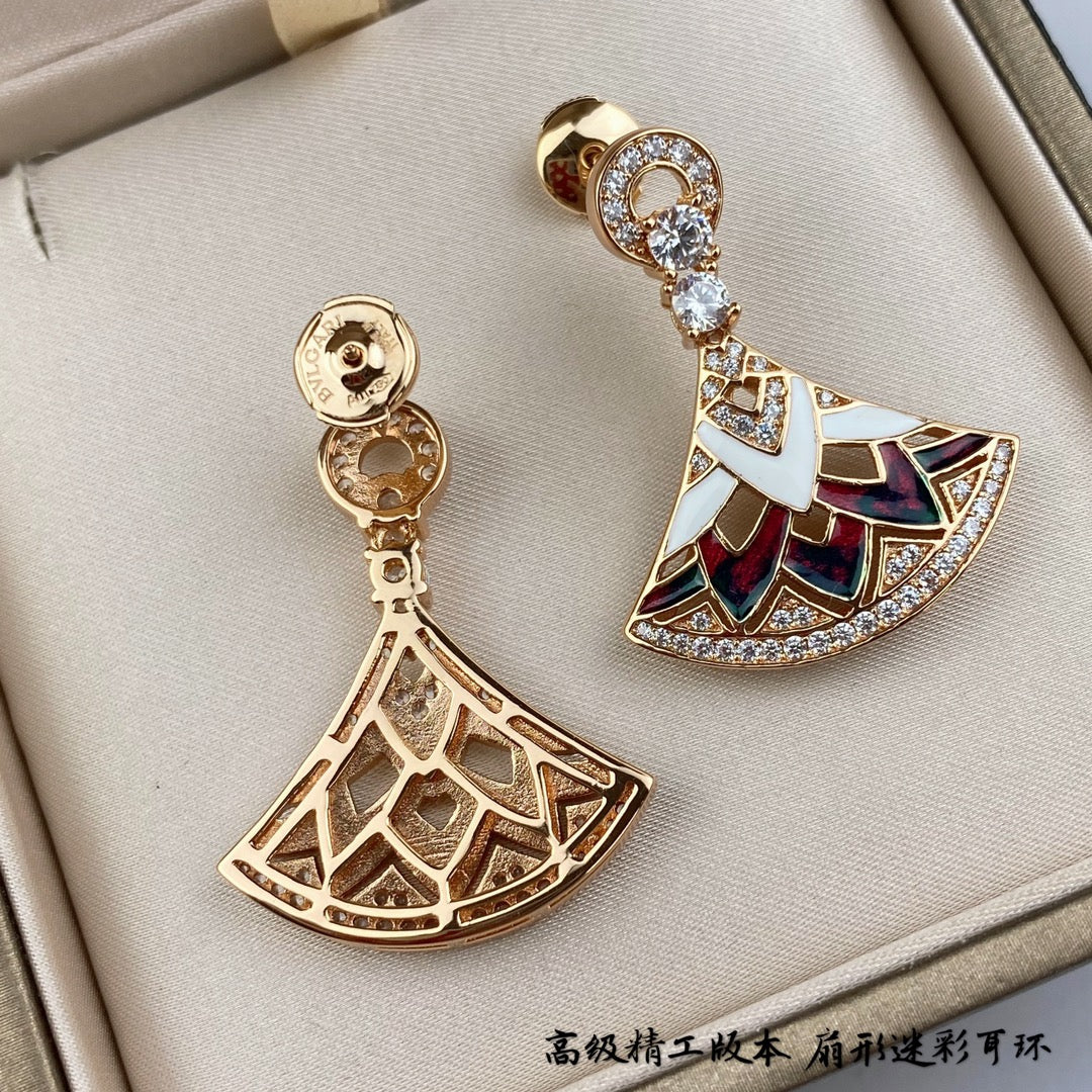 Серьги Bvlgari 001