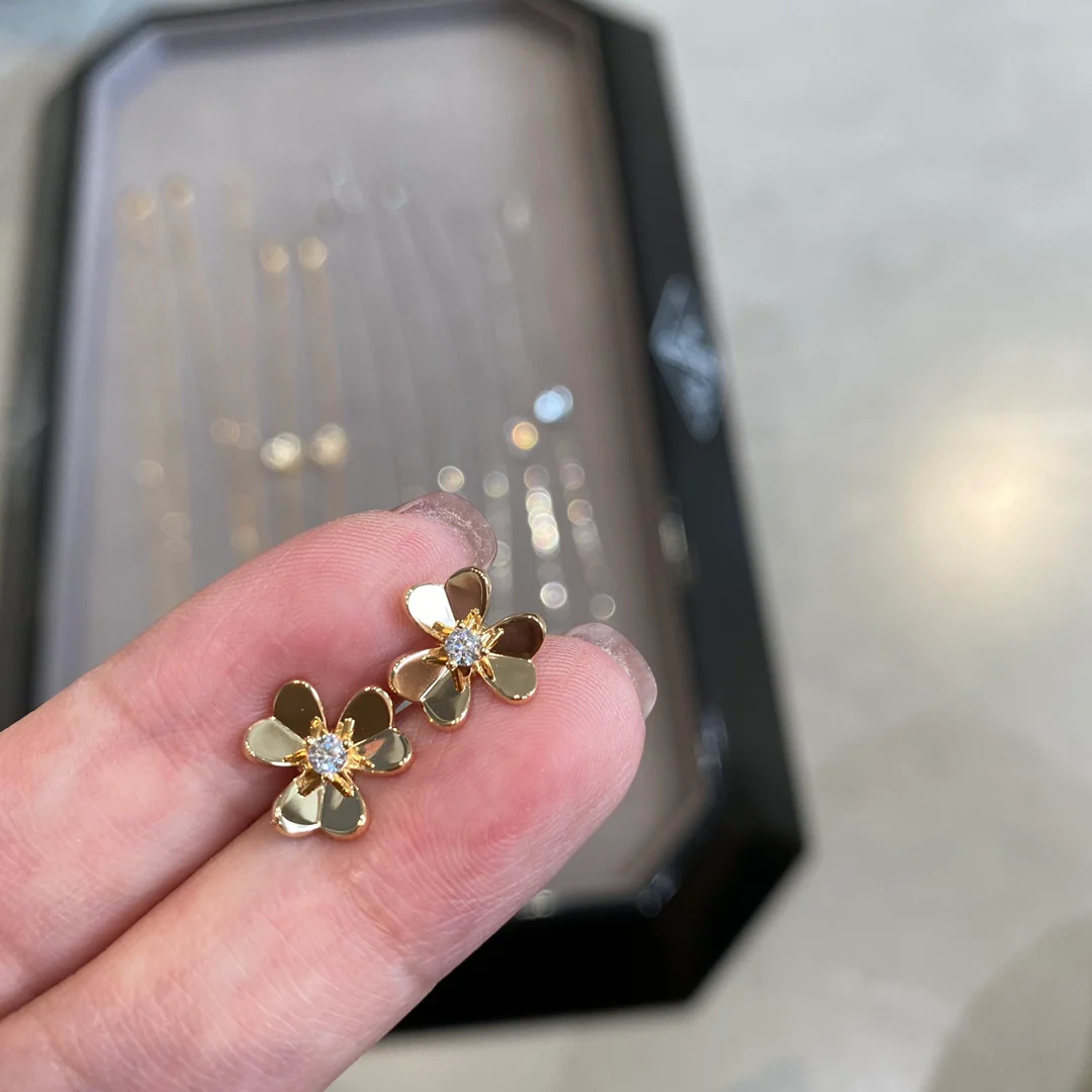 VCA - Клевер - Браслет - Колье - Серьги - 1