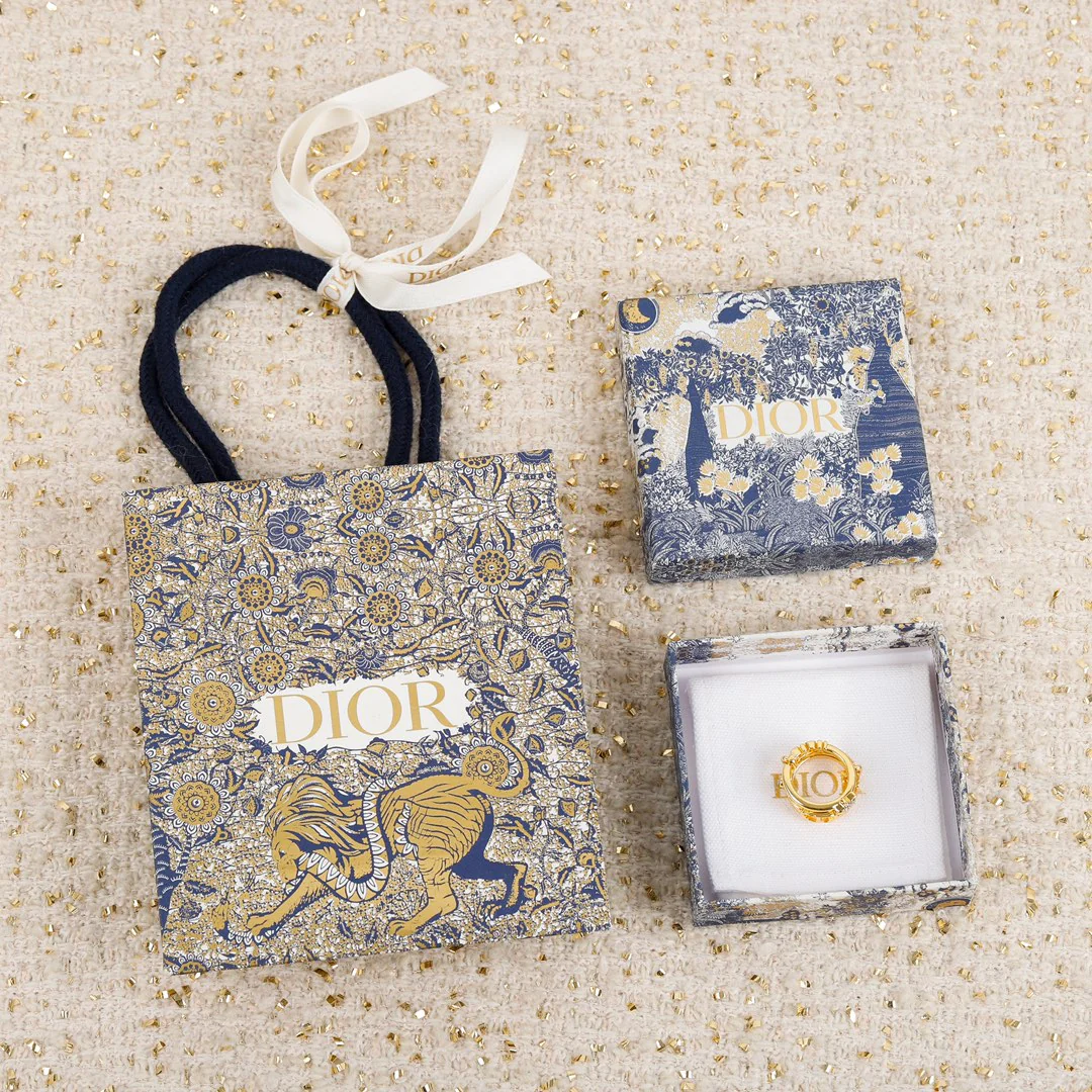 Кольцо Dior 016