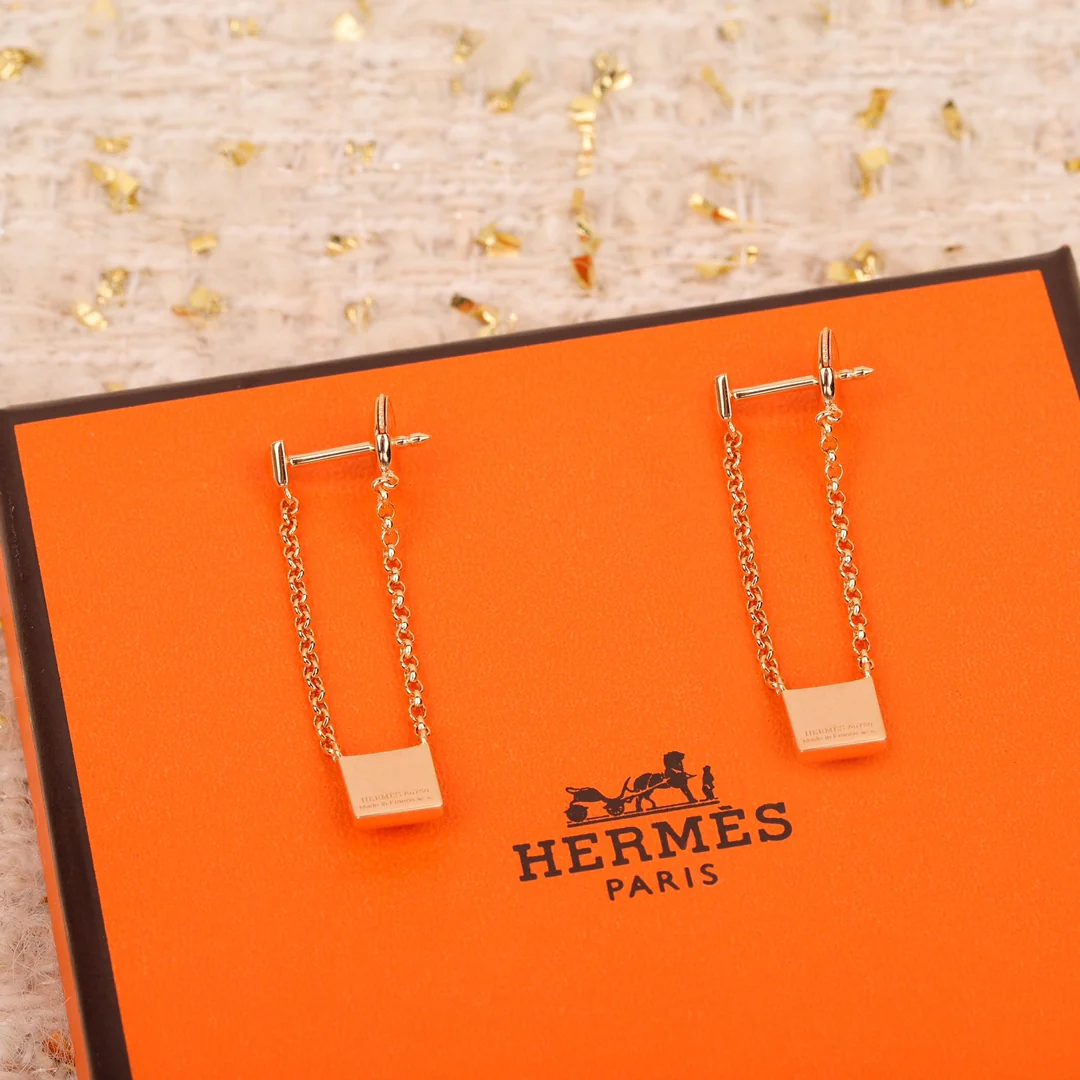 Серьги Hermes 024