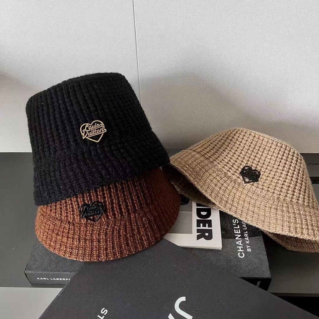 LV - Ретро вязаная рыбацкая шапка