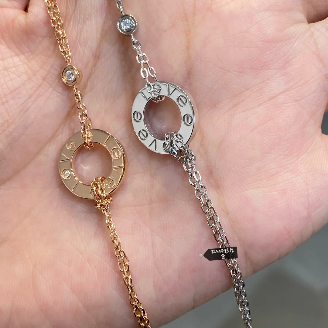 Браслет Cartier Love Double-Layer Small Round