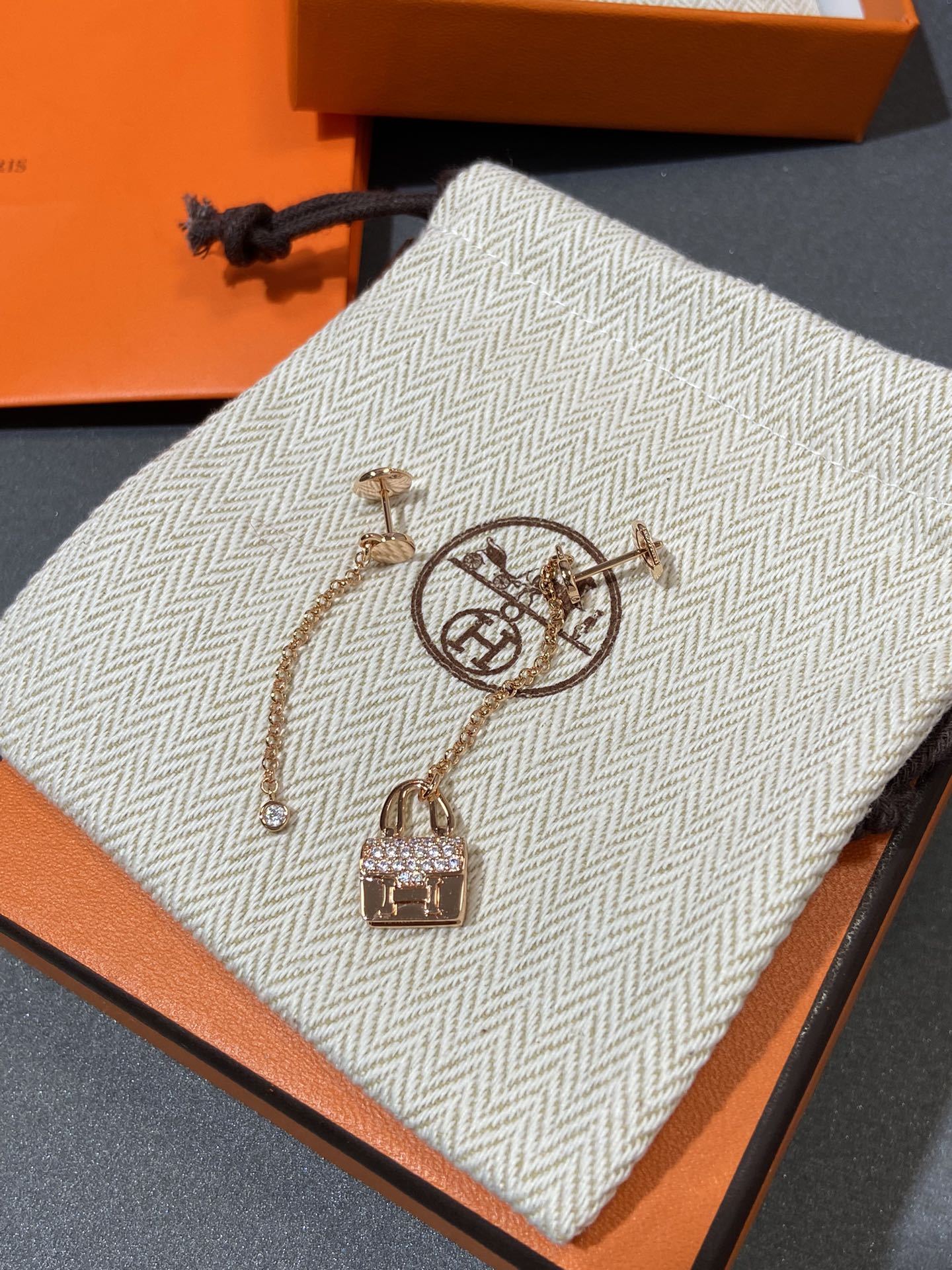 Серьги Hermes 033