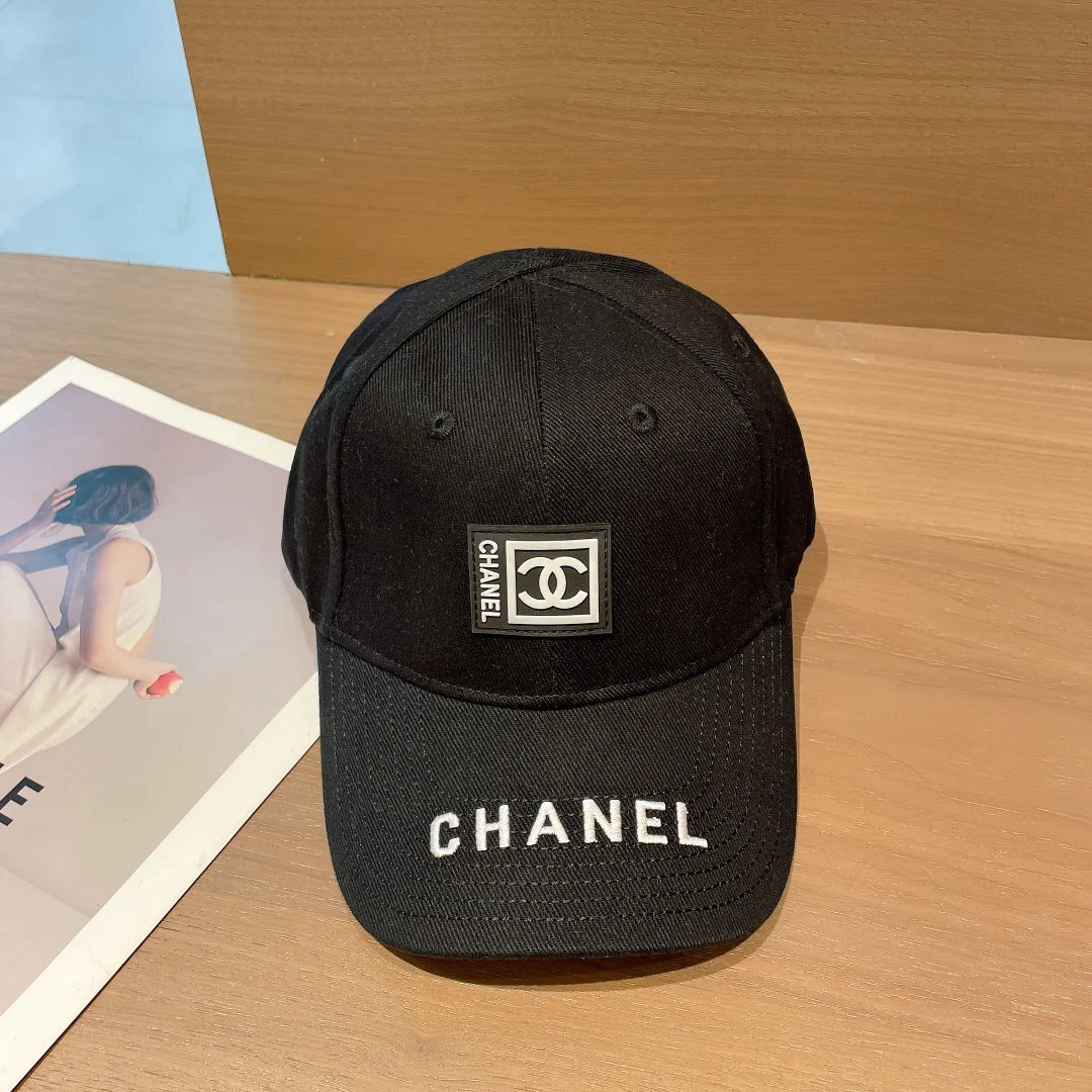 Chanel - Бейсболка - Черная - 1
