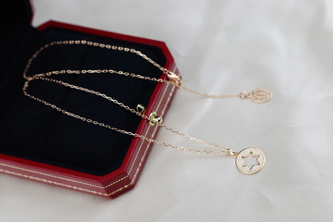 Cartier - Двустороннее колье в форме шестиугольной звезды