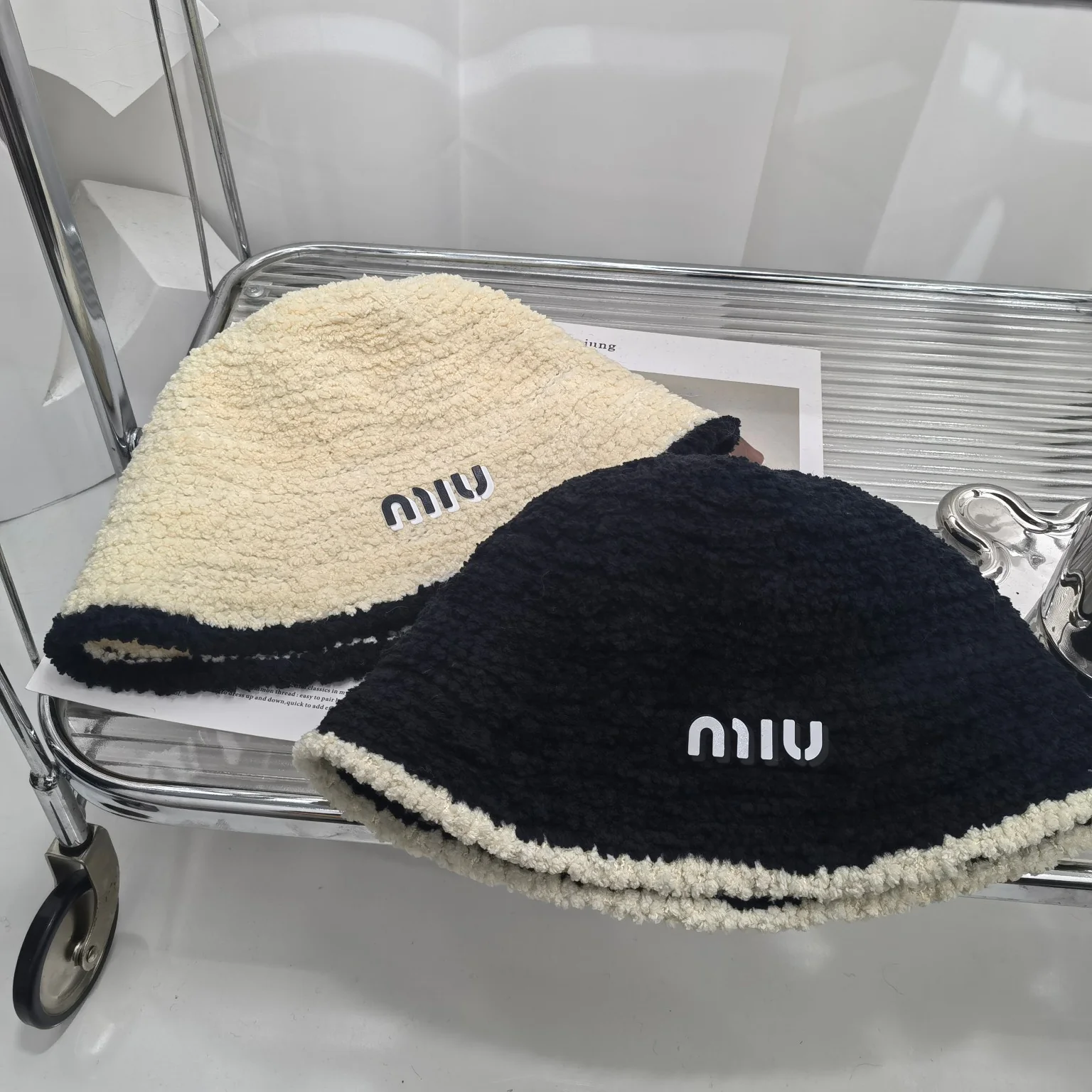 Miu Miu - Рыбацкая шляпа из овечьей шерсти