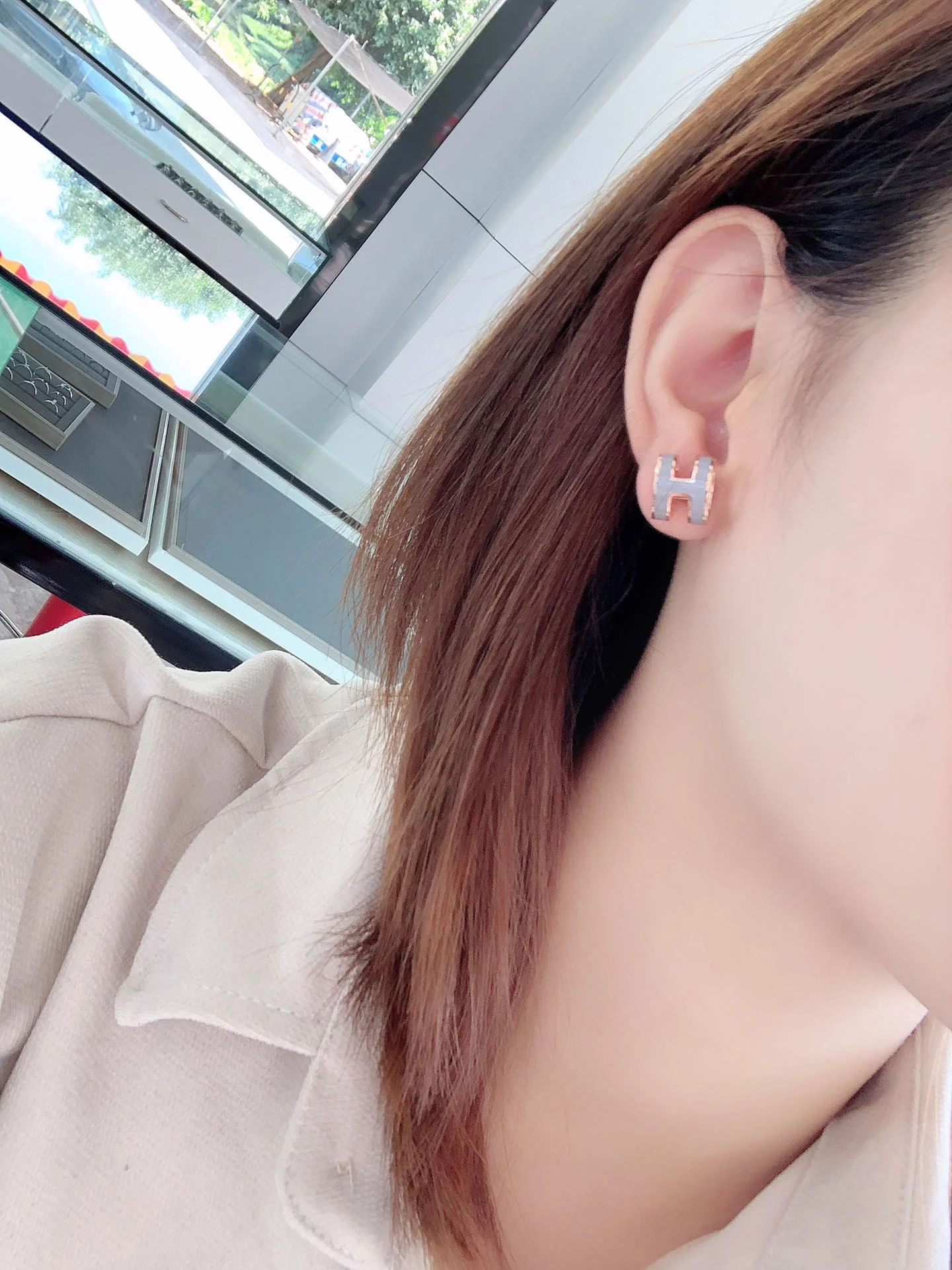 Серьги Гермеса