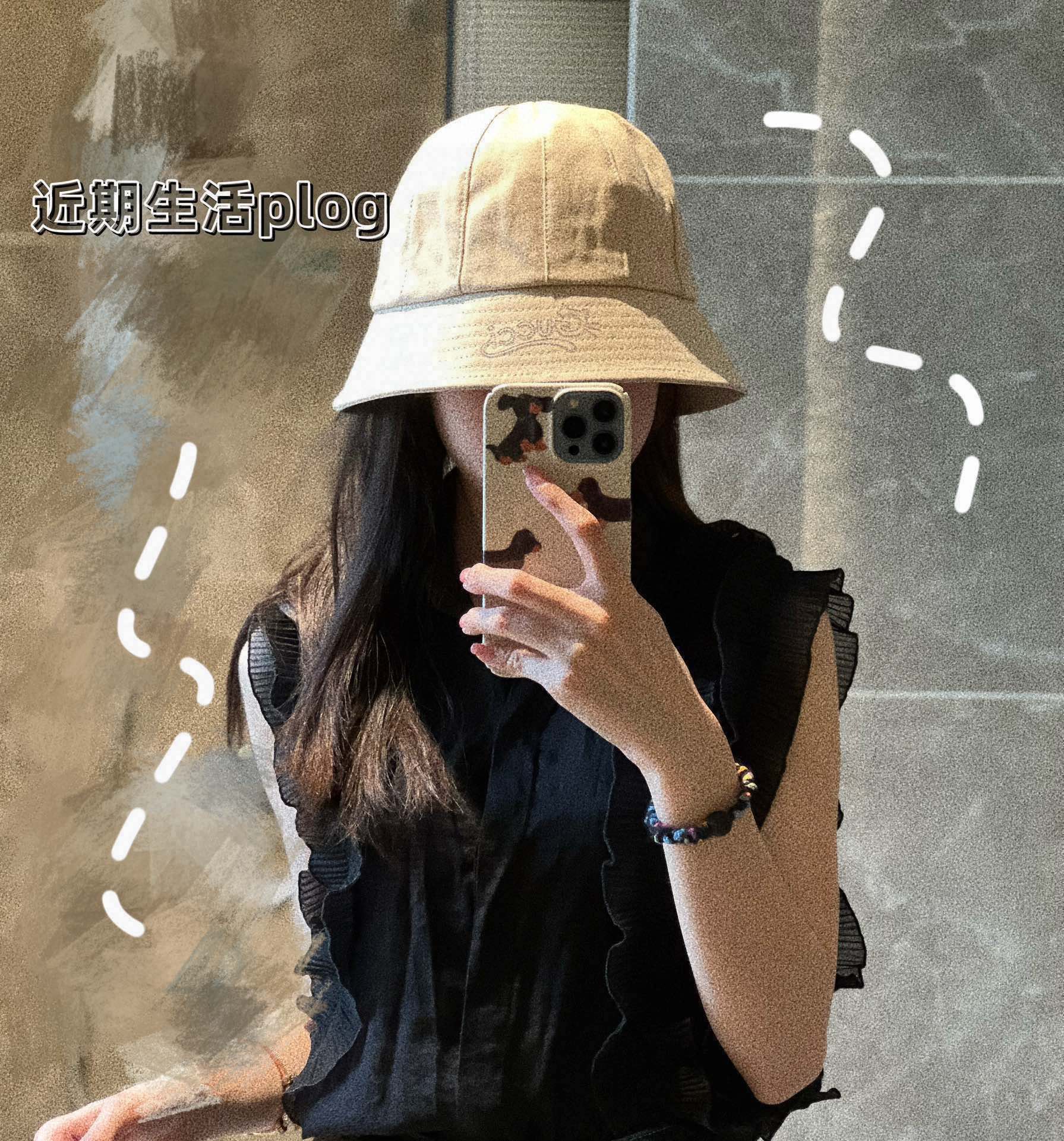 Новинка сезона весна/лето 2023 от Gucci - Шляпа-котелок - Цвет: Off White