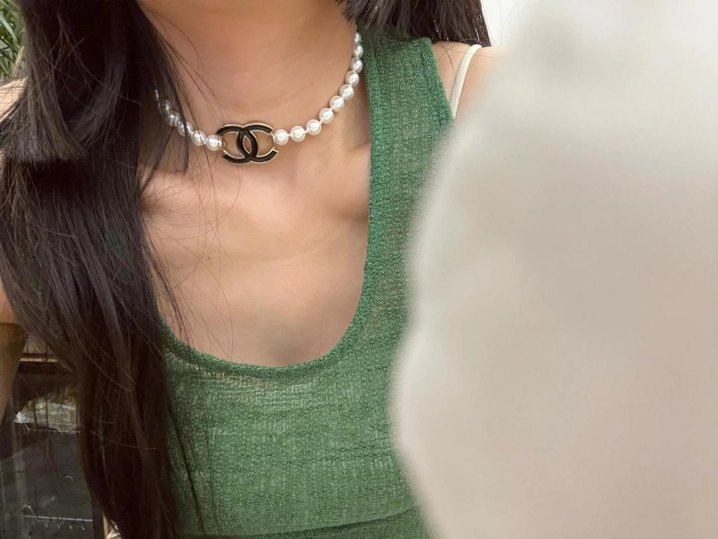 Чокер Chanel с жемчугом 2506018