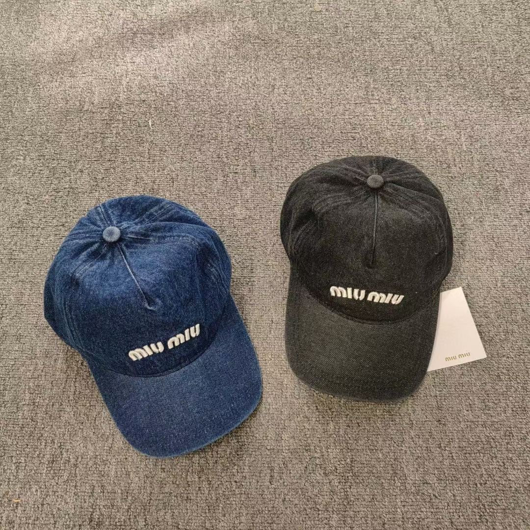 Miu Miu - Новая джинсовая бейсболка