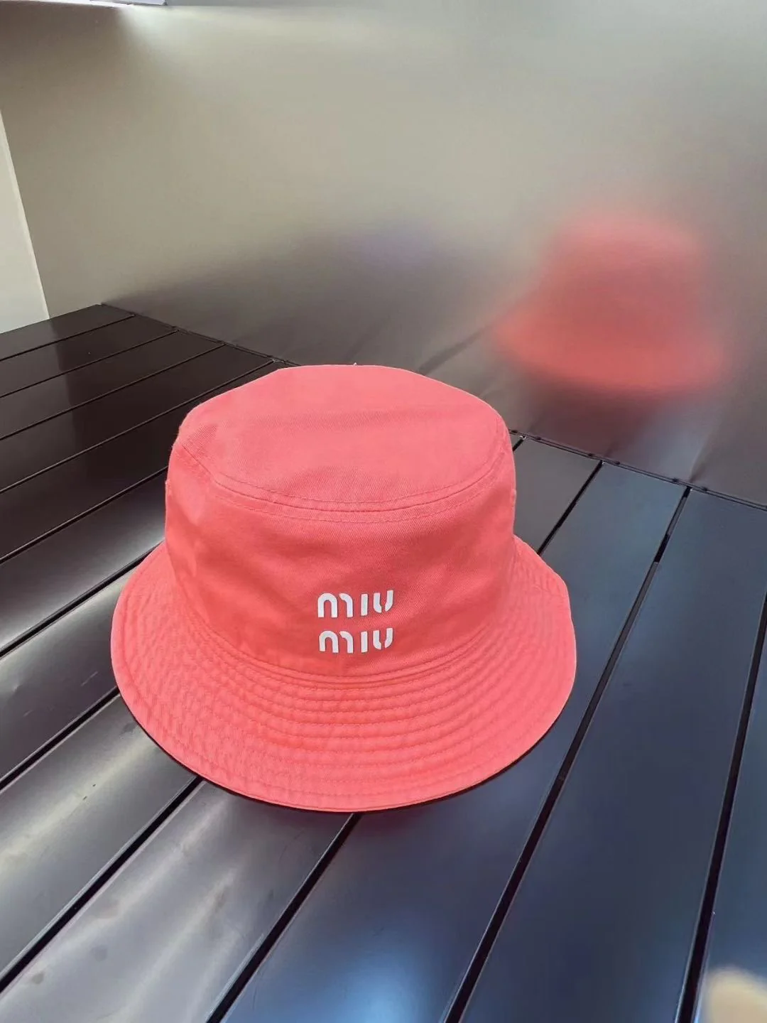 Miu Miu - Рыбацкая шляпа из чистого хлопка