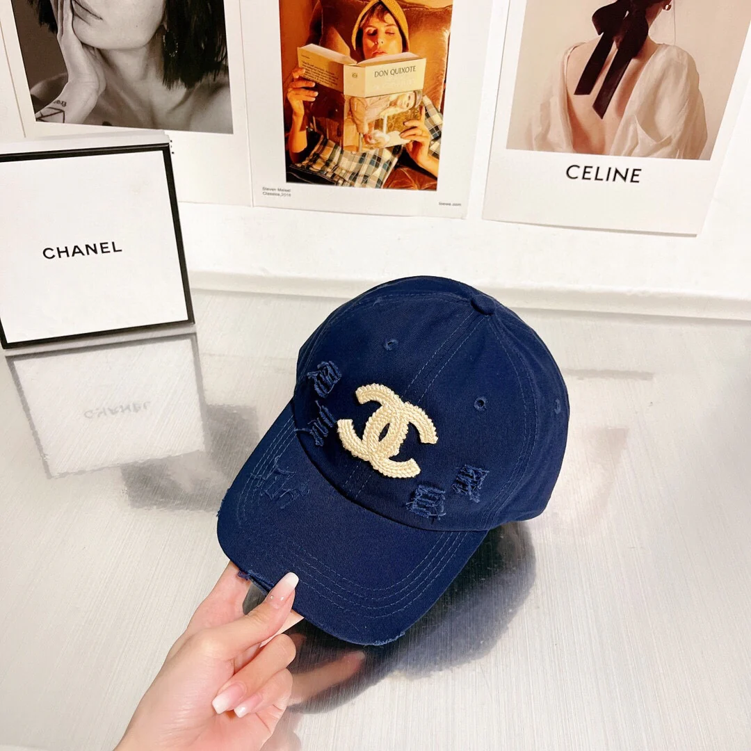 Новая бейсболка Chanel 2022 с вышивкой - 1