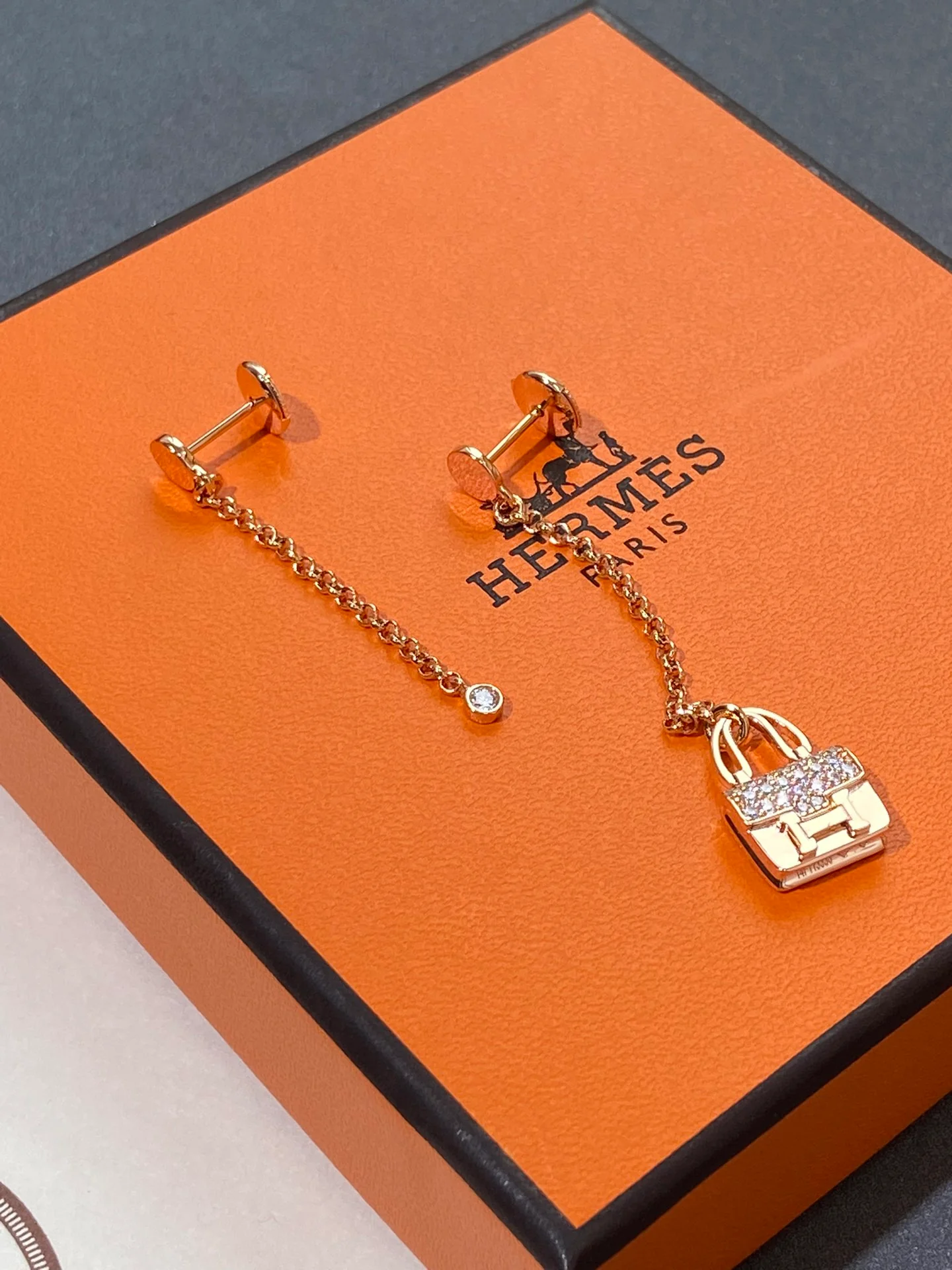 Серьги Hermes 018