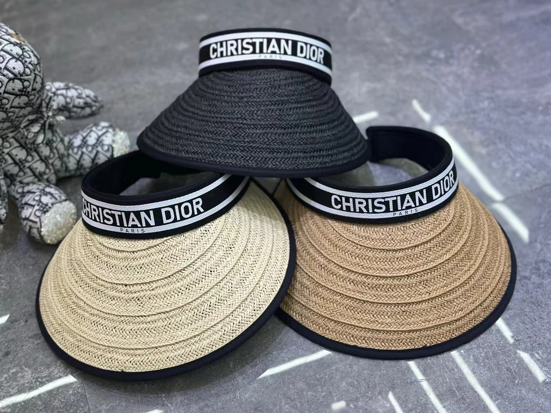 Dior - Солнцезащитная шляпа - Коричневый