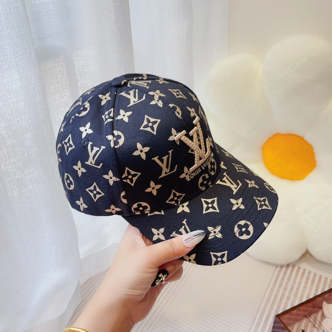 Новинка сезона весна/лето 2023 от LV - Шляпа/кепка - Черная