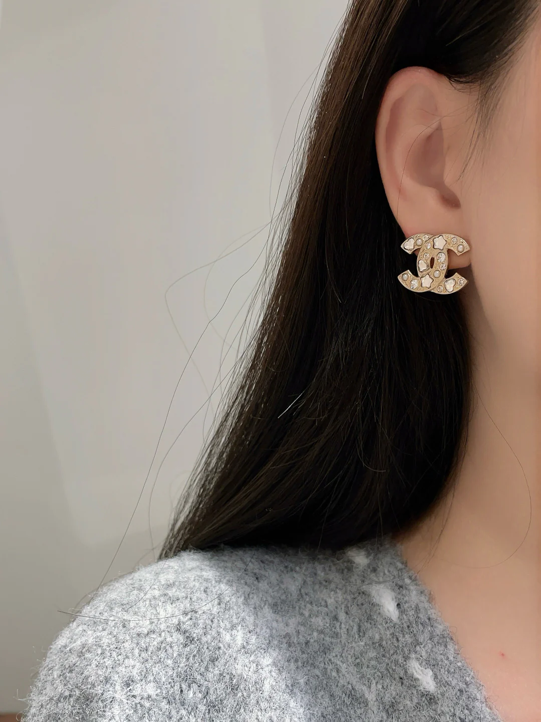 Chanel - Серьги в форме сердца, пятиконечной звезды и двойной буквы С (25 пенсов)