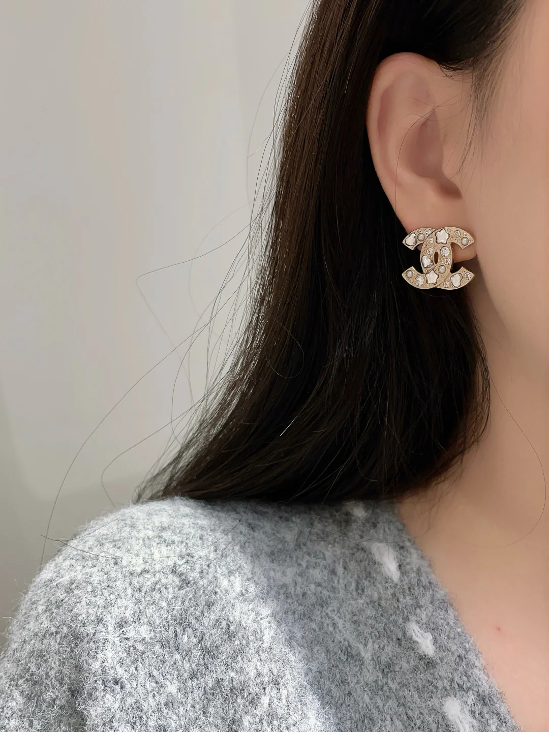 Chanel - Серьги в форме сердца, пятиконечной звезды и двойной буквы С (25 пенсов)