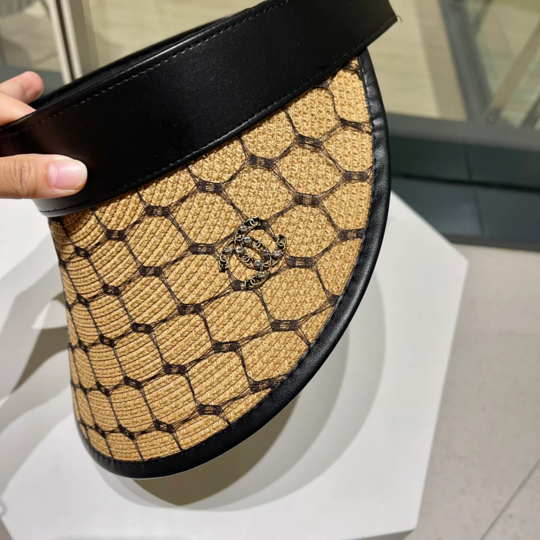 Новинка Chanel 2022 года - Солнцезащитная шляпа - Парик с открытым носком - 3