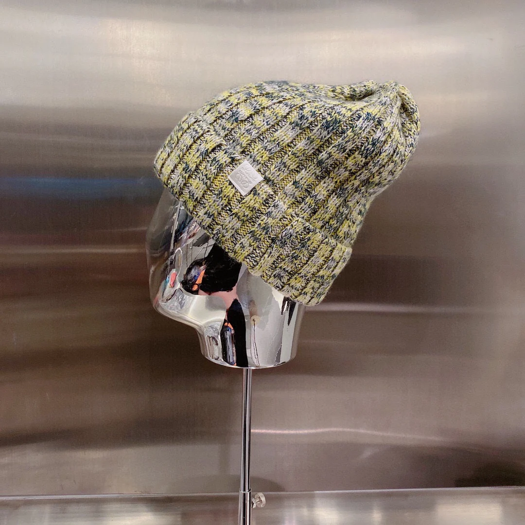 Lolway - Шерстяная вязаная шапка-бини - 1