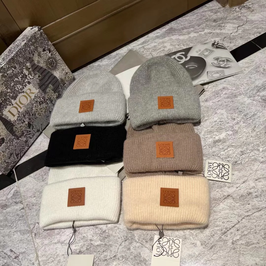 Lolwei - Вязаная шапка из кроличьей шерсти и ворса