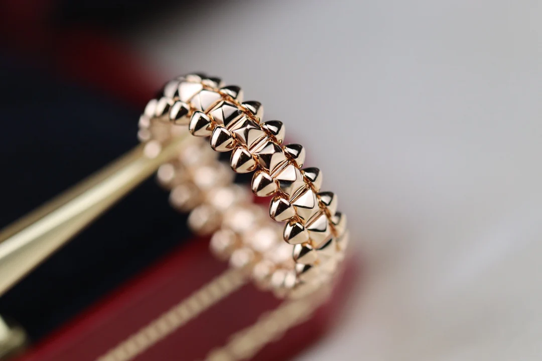 Кольцо Cartier Clash - розовое и белое золото