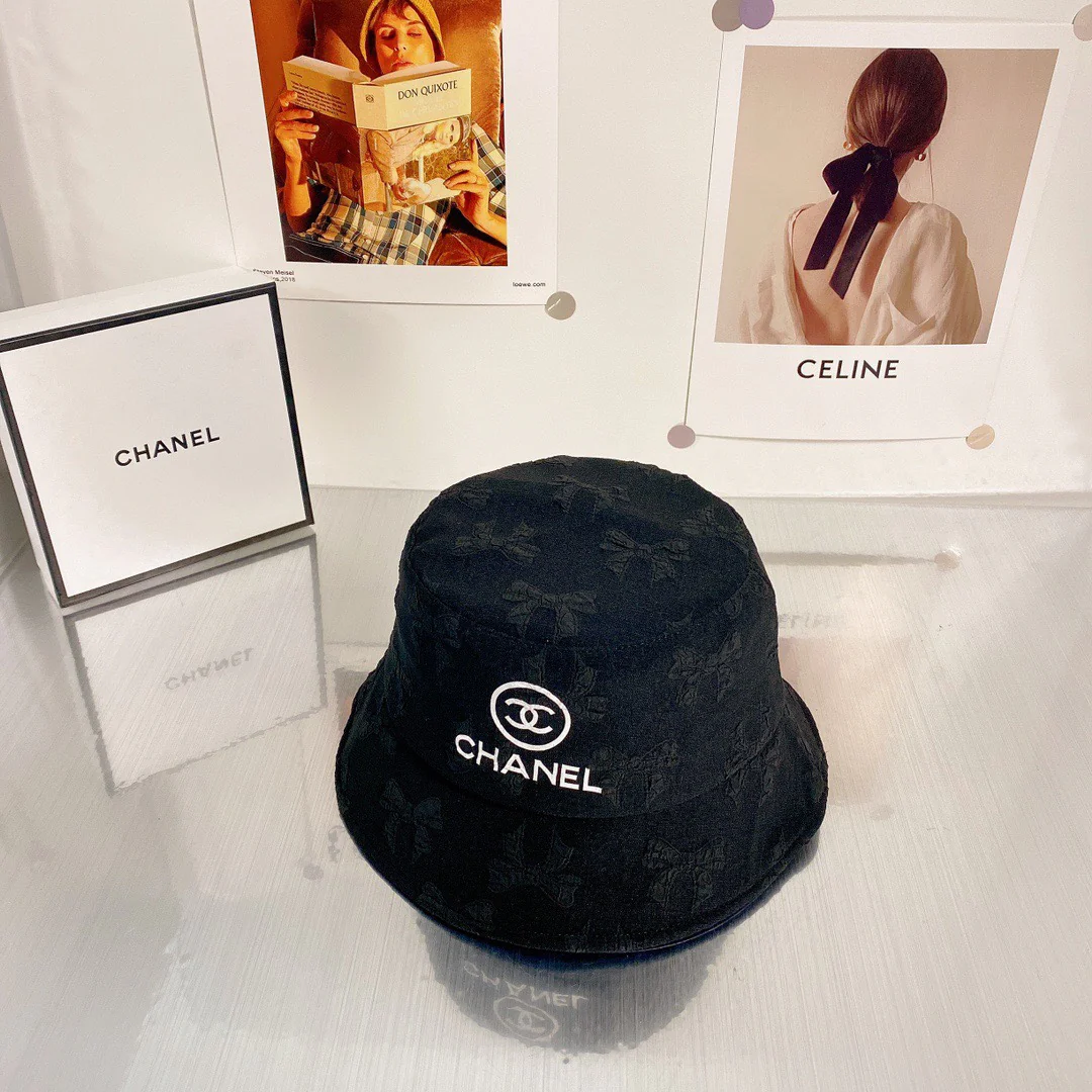 Новинка 2022 года от Chanel - Рыбацкая шляпа - Черная - 1