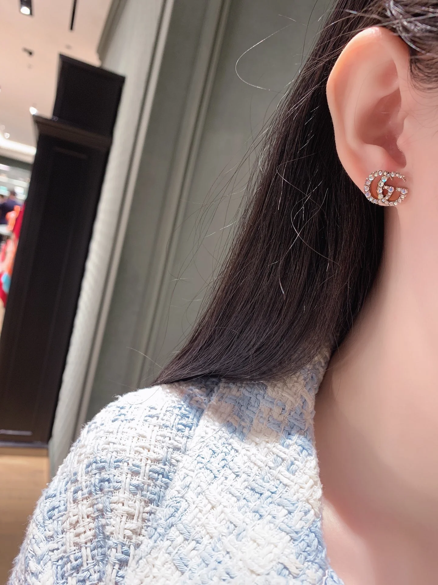 Серьги Gucci 011