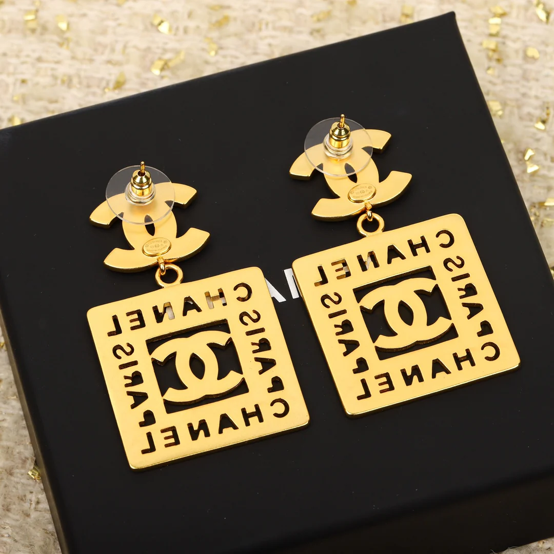 Серьги Chanel 906