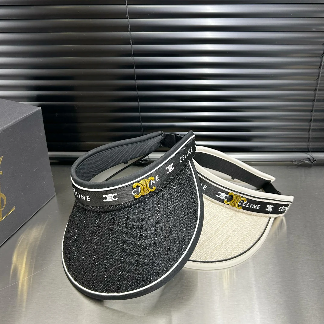 Новая летняя шляпа Celine с блестками 2024 года