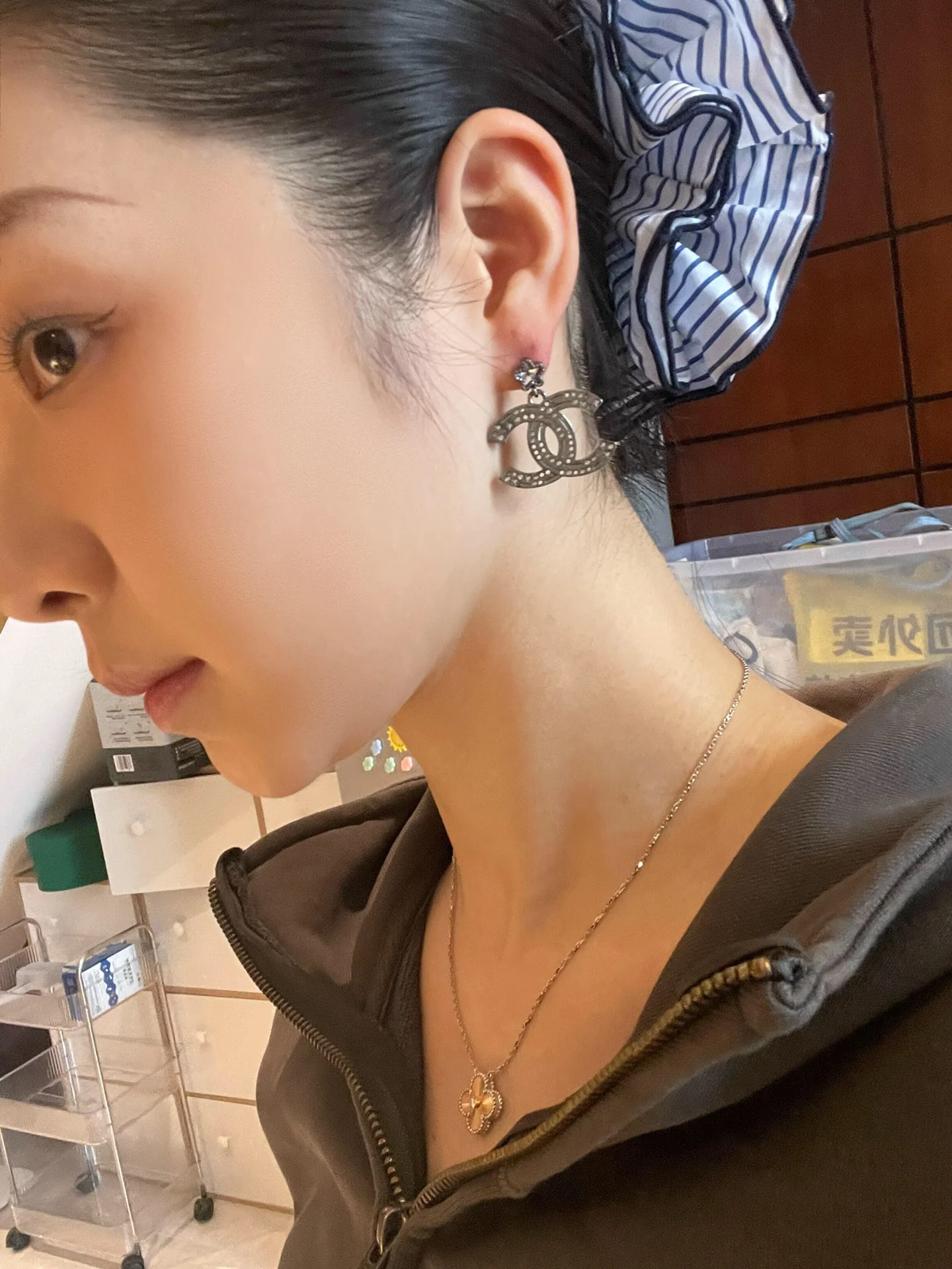 Серьги Chanel 929