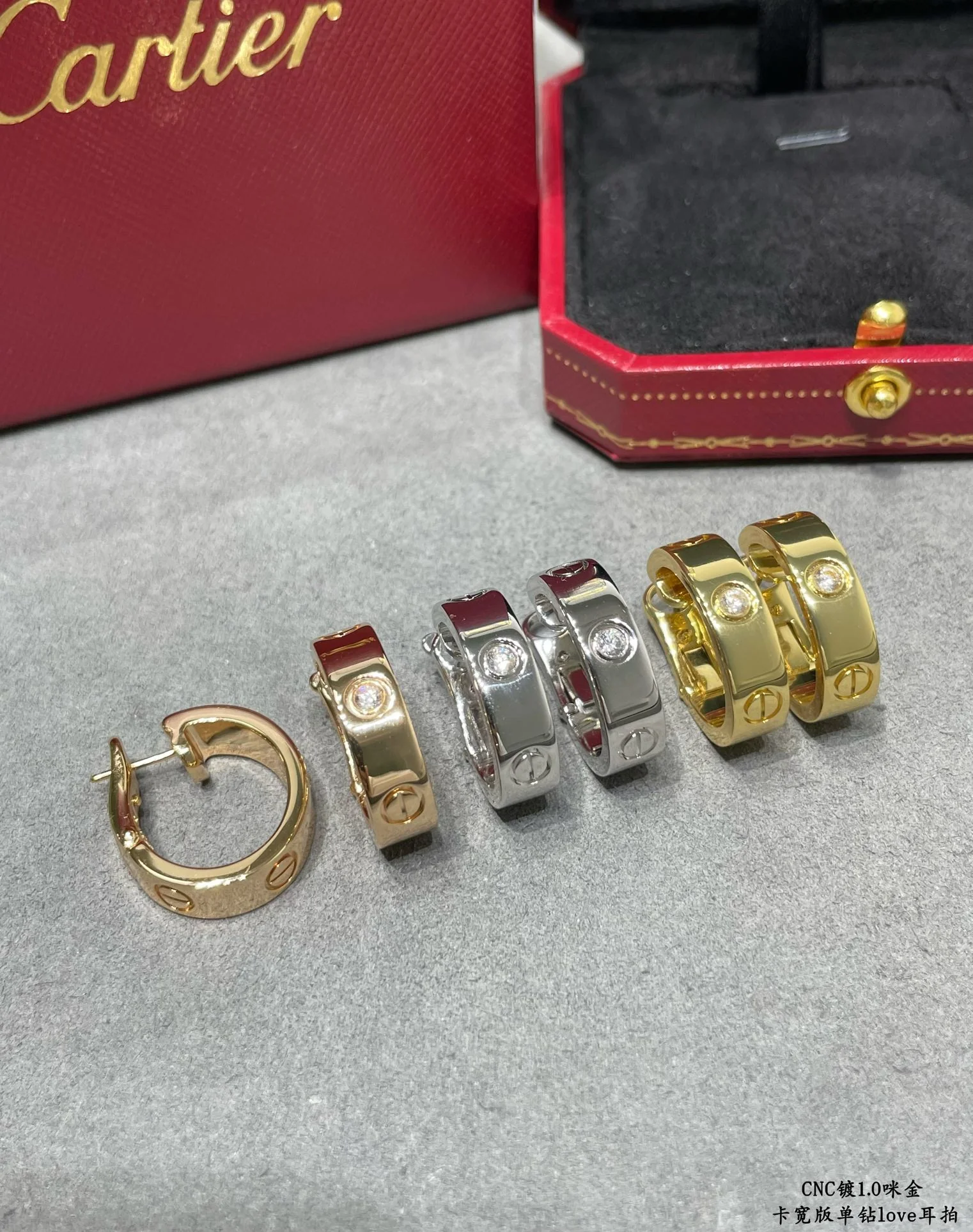 Серьги Cartier 006