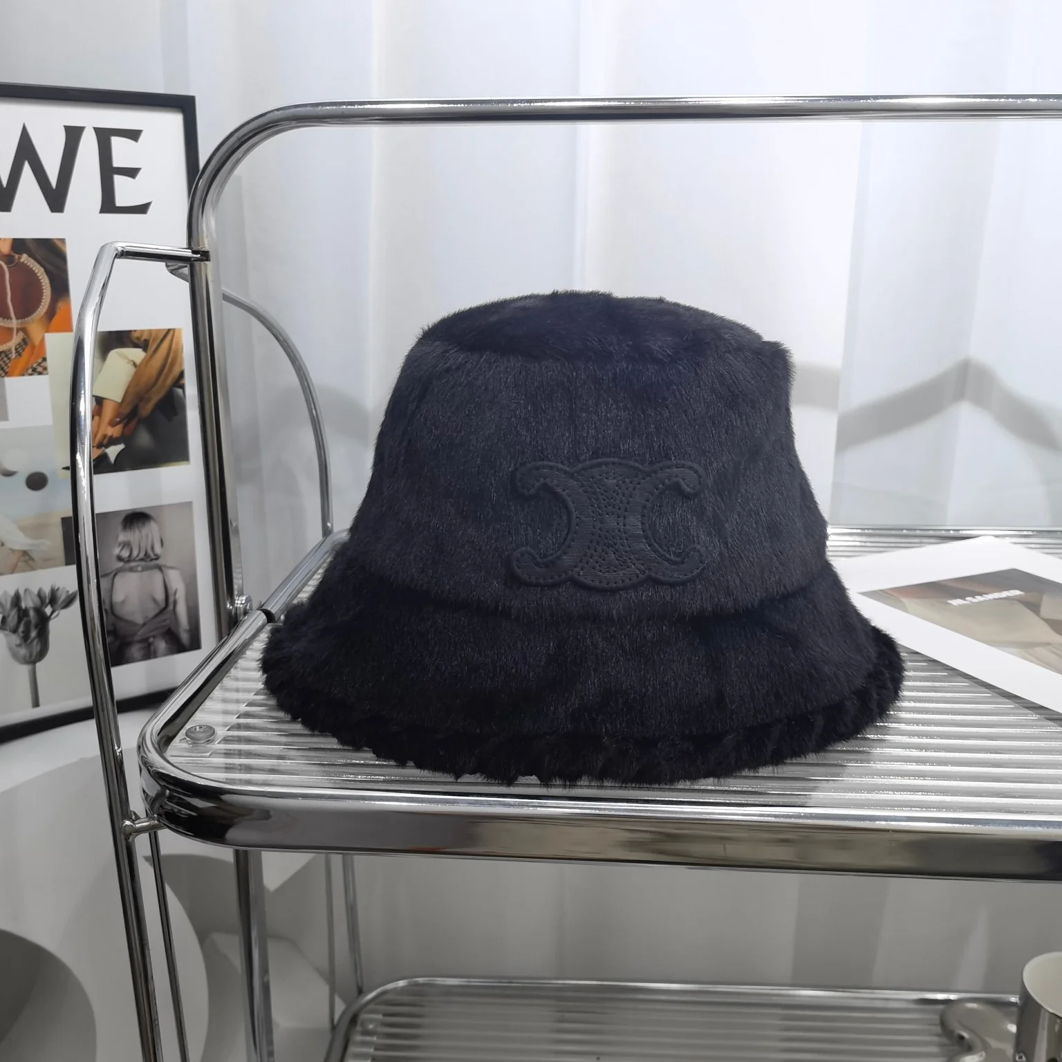 Рыбацкая шляпа из флиса Celine - 1