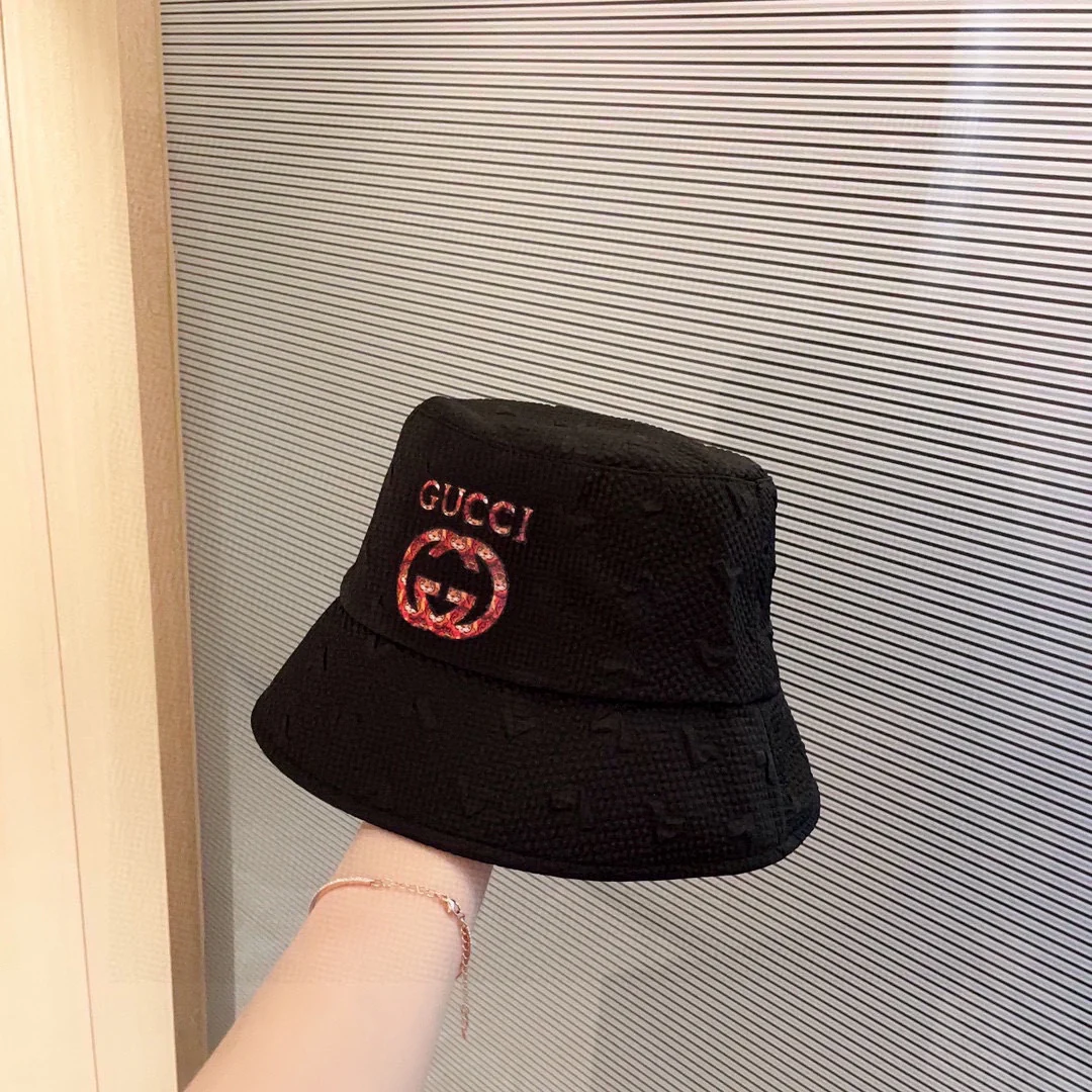 Gucci - Вышитая рыбацкая шляпа