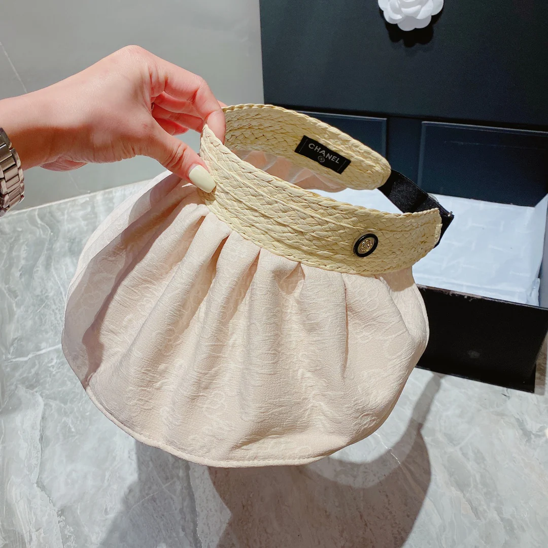 Новинка Chanel 2022 года - Солнцезащитная шляпа - Шляпа-?вдова? - Шляпа-?ракушка?