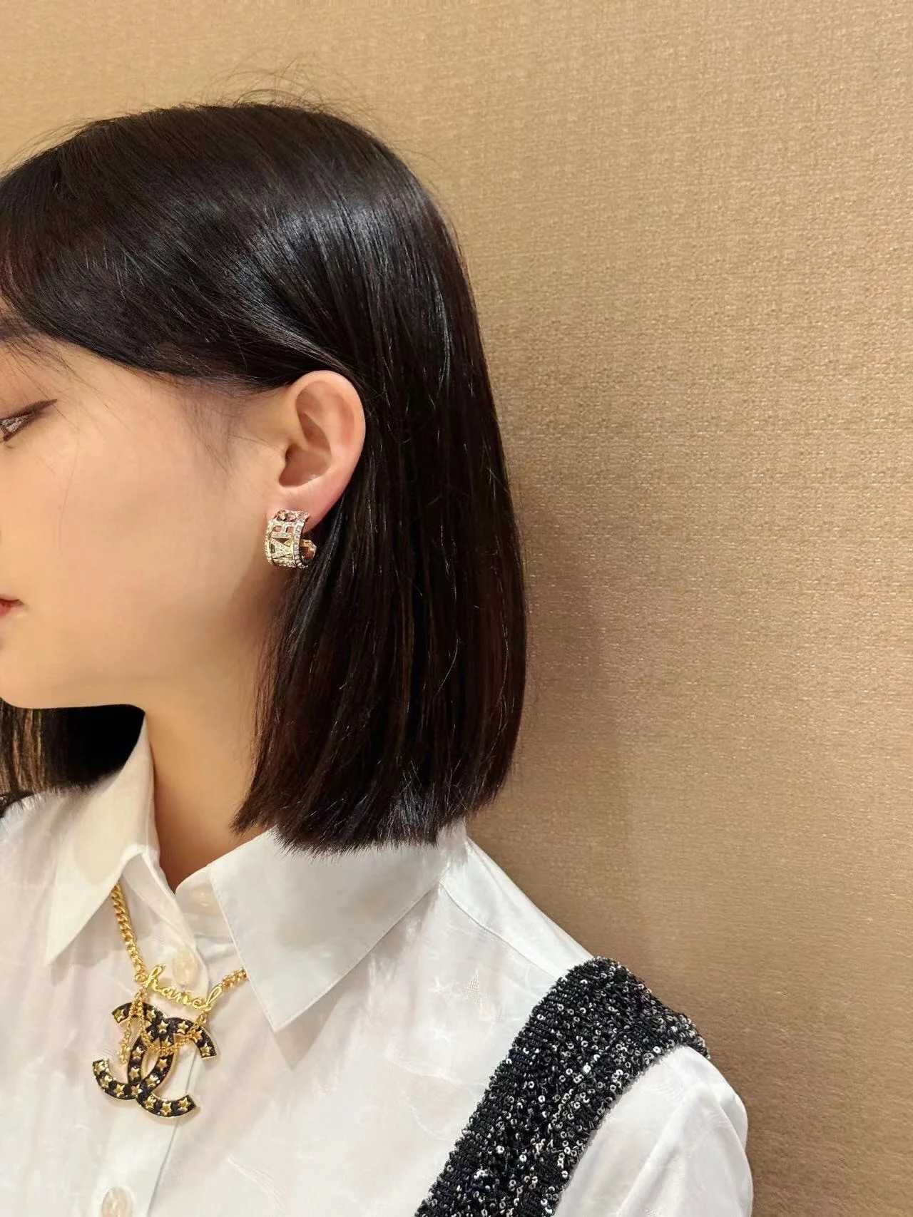 Серьги Chanel 864