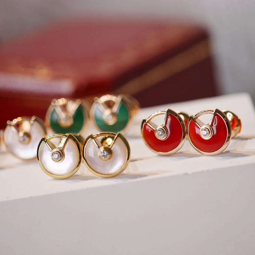 Серьги Cartier-Amulette - 2 шт.