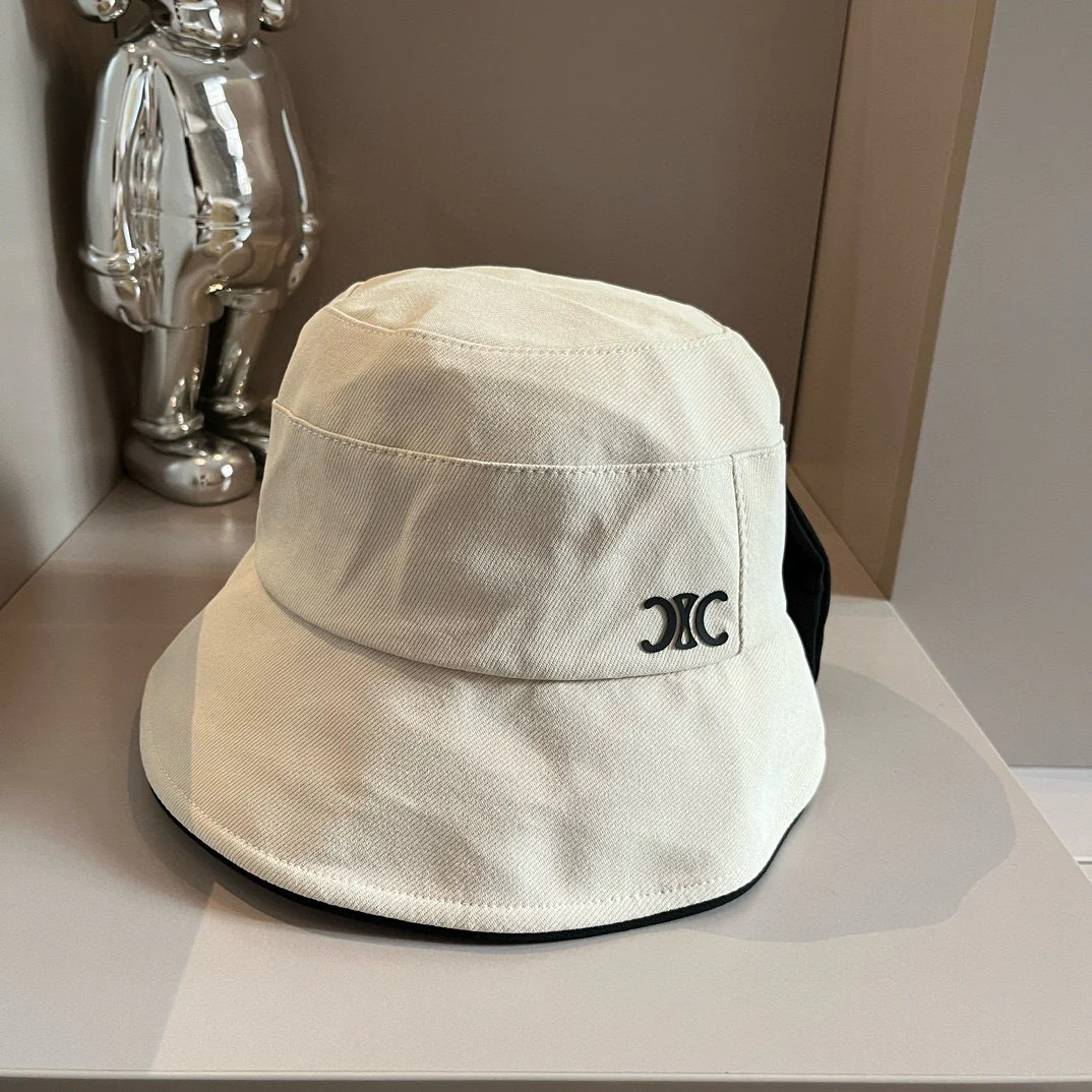 Celine - Панама с бабочкой - Белая