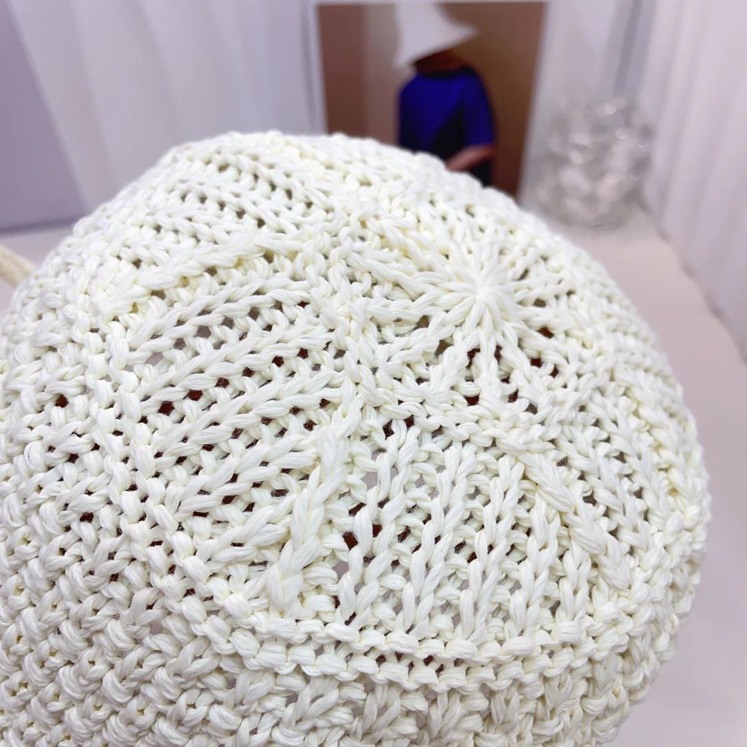 Miu Miu - Новая вязаная ажурная рыбацкая шапка